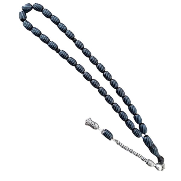 SIKMA KEHRİBAR LAZER KESİMLİ TESBİH