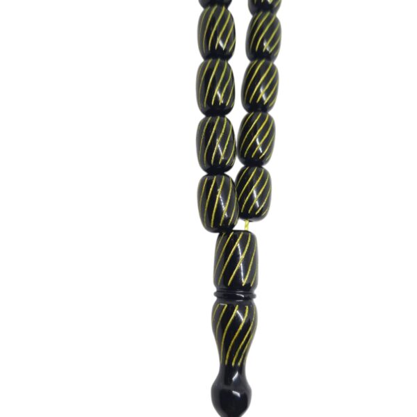 SIKMA KEHRİBAR LAZER KESİMLİ TESBİH